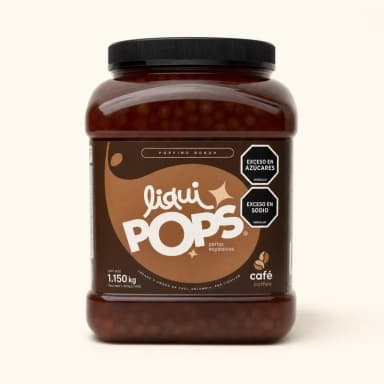 Perlas explosivas LiquiPops sabor a café · 1150 g