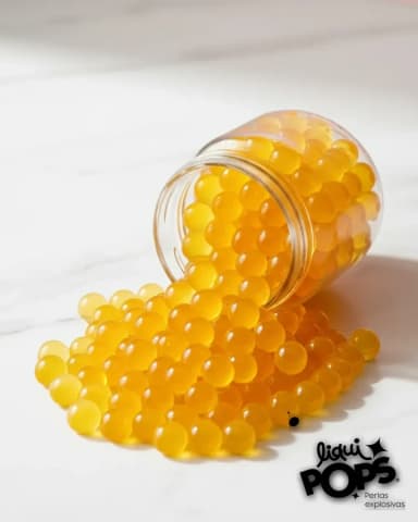 Perlas explosivas LiquiPops sabor a maracuyá · 350 g