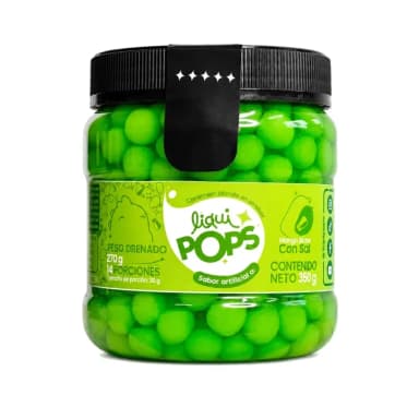 Perlas explosivas LiquiPops sabor a mango biche con sal · 350 g