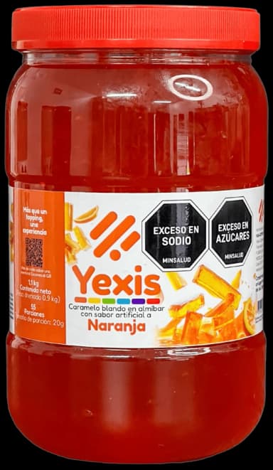 Jellys Yexis sabor a Naranja - 1100 g