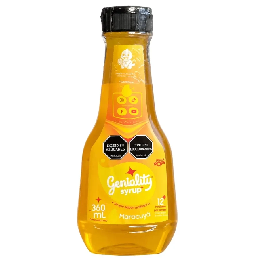Sirope Geniality de maracuyá 360 ml
