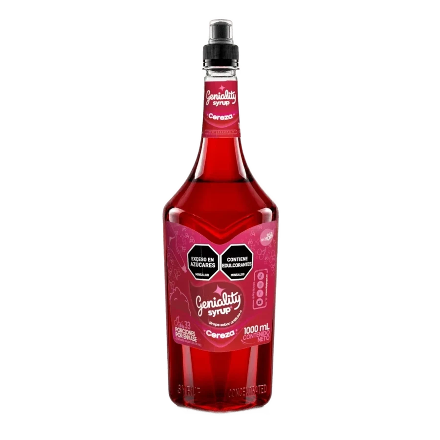 Sirope Geniality de cereza 1000 ml
