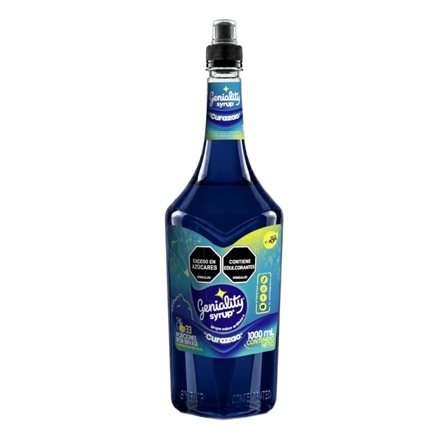 Sirope Geniality de curazao 1000 ml