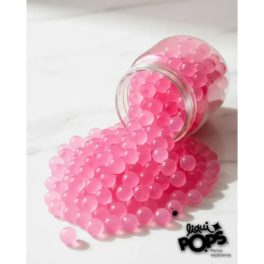 Perlas explosivas LiquiPops sabor a pink ice · 1150 g