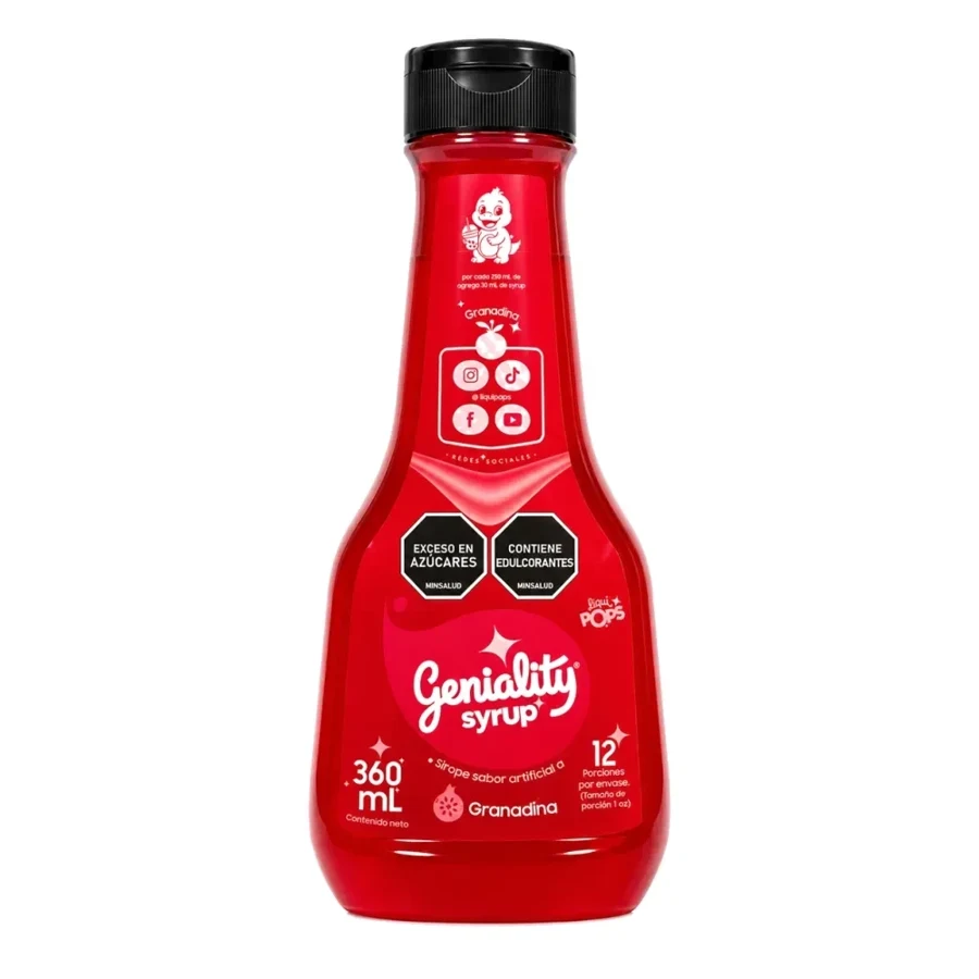 Sirope Geniality de granadina 360 ml