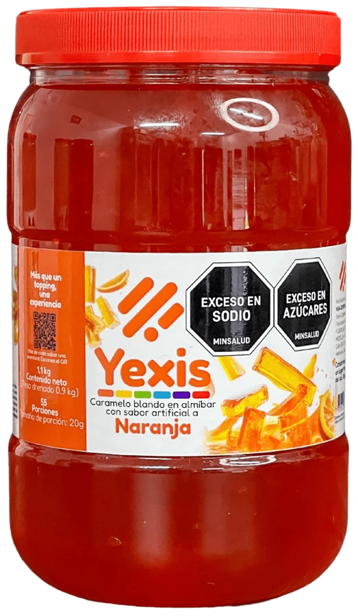 Jellys Yexis sabor a Naranja - 1100 g