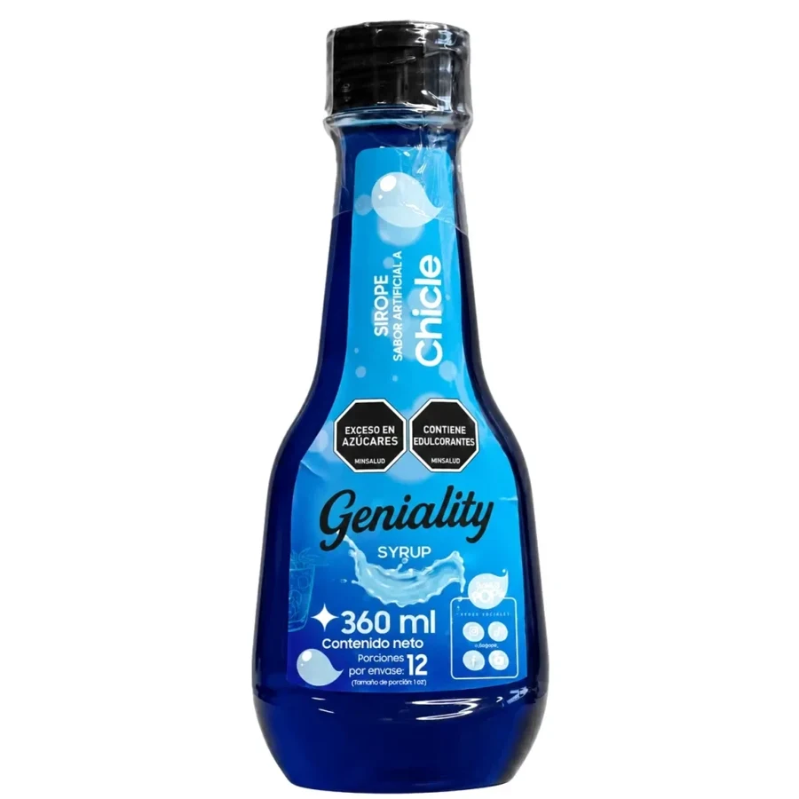 Sirope Geniality de chicle 360 ml