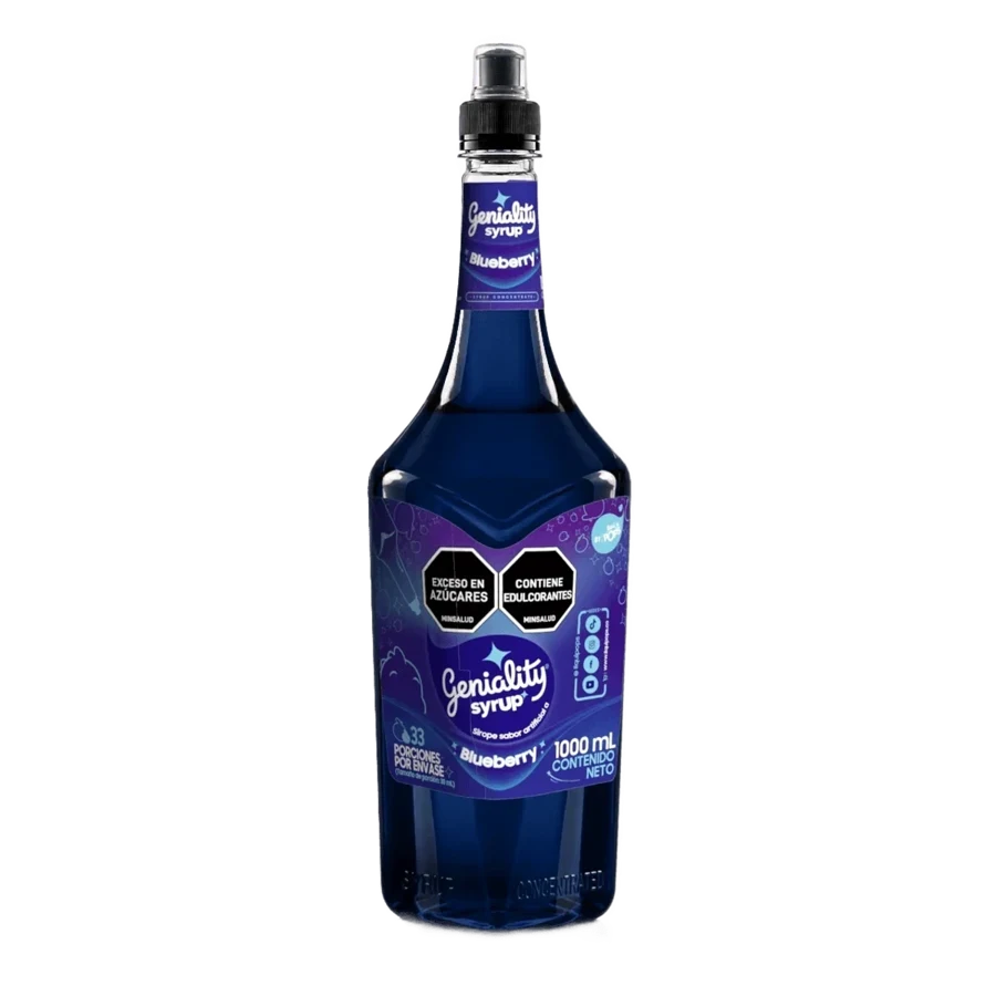 Sirope Geniality de blueberry 1000 ml